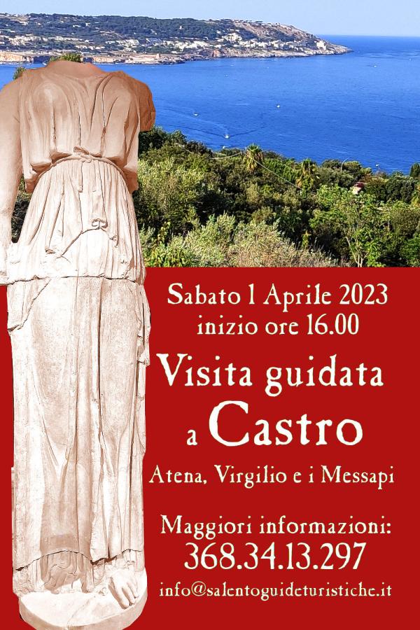 Visita guidata a Castro: Atena, Virgilio e i Messapi