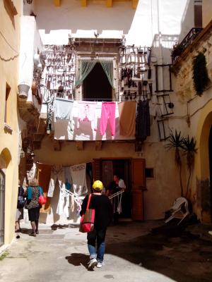 Visita guidata a Gallipoli, casa a corte