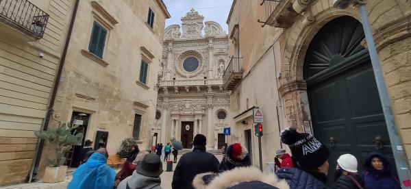 Visita guidata a Lecce: Basilica di Santa Croce e il palazzo dei Celestini