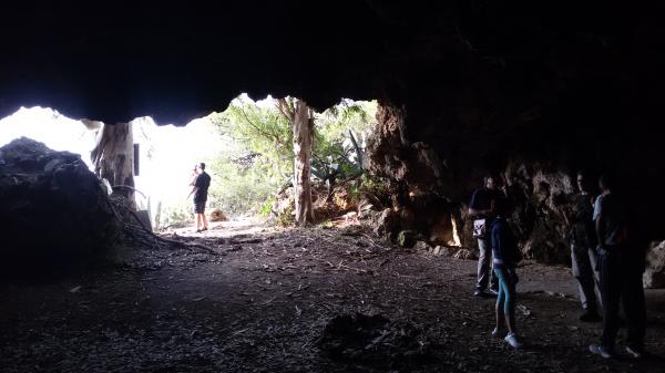 Escursione a Porto Selvaggio, grotta di Capelvenere