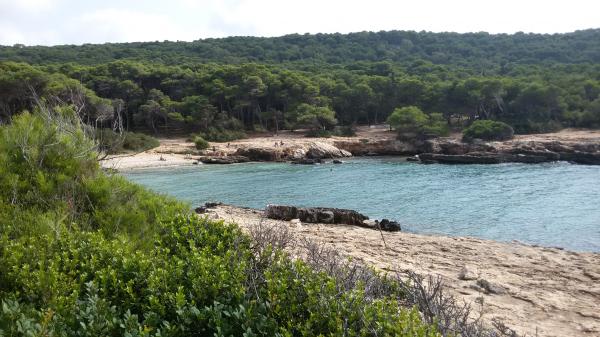 trekking a Porto Selvaggio, la baia