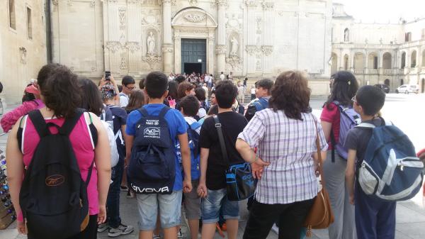 Visita guidata a lecce con la scuola