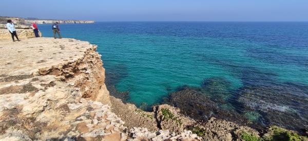 Passeggiata naturalistica lungo la baia di Otranto