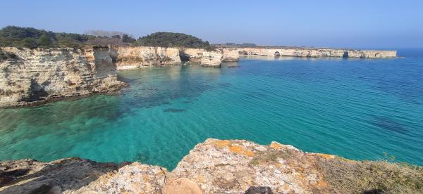 Passeggiata naturalistica lungo la baia di Otranto