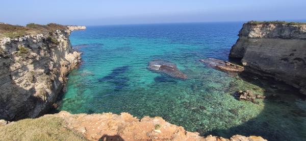 Passeggiata naturalistica lungo la baia di Otranto