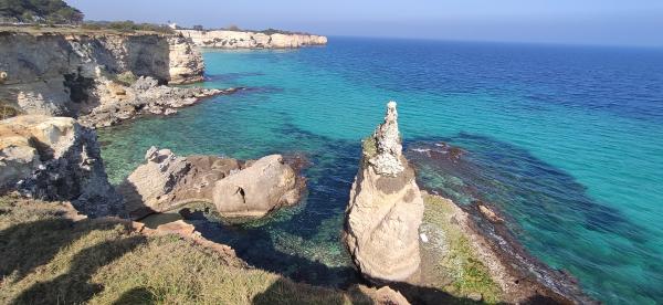 Passeggiata naturalistica lungo la baia di Otranto