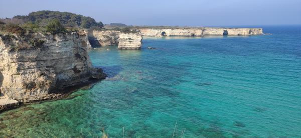 Passeggiata naturalistica lungo la baia di Otranto