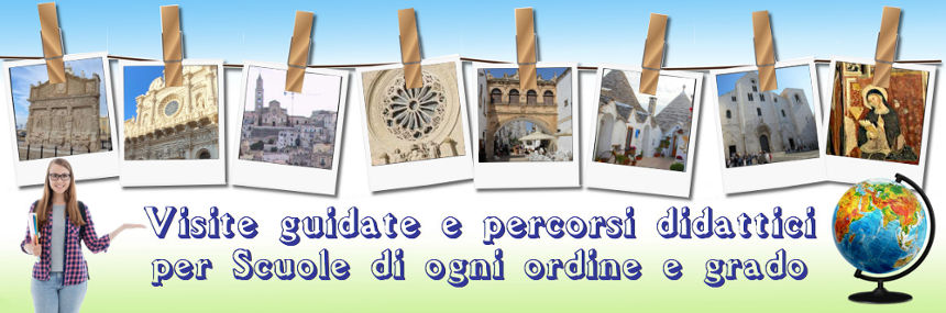 Visite guidate e percorsi didattici per scuole di ogni ordine e grado