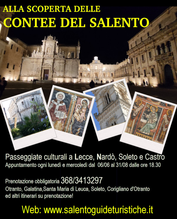 visite guidate per l'estate nel Salento visite guidate per l'estate nel Salento