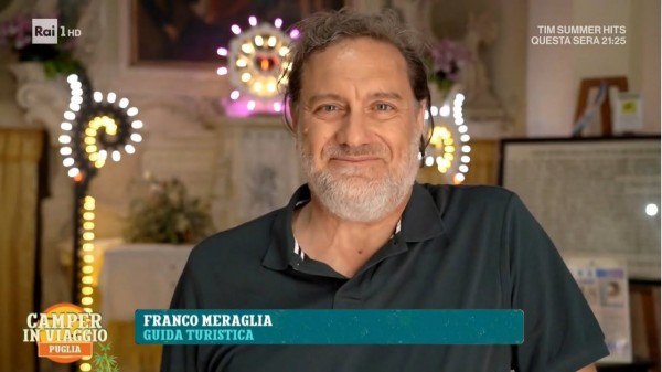 Camper in Viaggio la puntata dedicata a Galatina in onda il 26/07/2024 con la guida Franco Meraglia