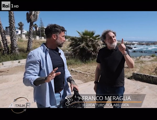 Italia A/R la puntata dedicata alle Torri di Nardò e alle Cenate in onda il 21/07/2026 con la guida Franco Meraglia
