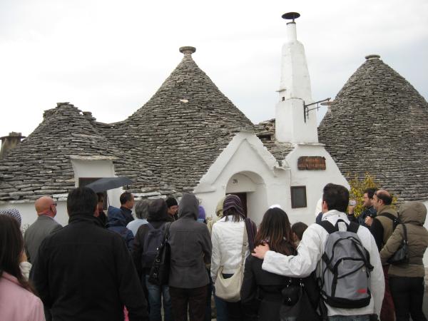 Visita guidata di gruppo ai trulli di Alberobello