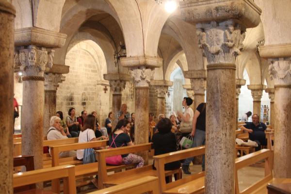 Visite guidate per gruppi e scuole a Bitonto, la cripta della cattedrale