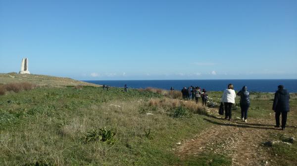 Trekking ad Otranto: dalla Torre del Serpe al lago di bauxite