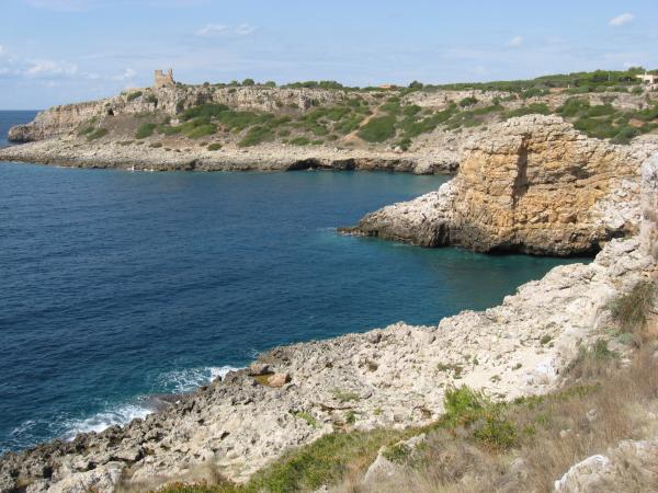 trekking a Porto Selvaggio, torre Uluzzo