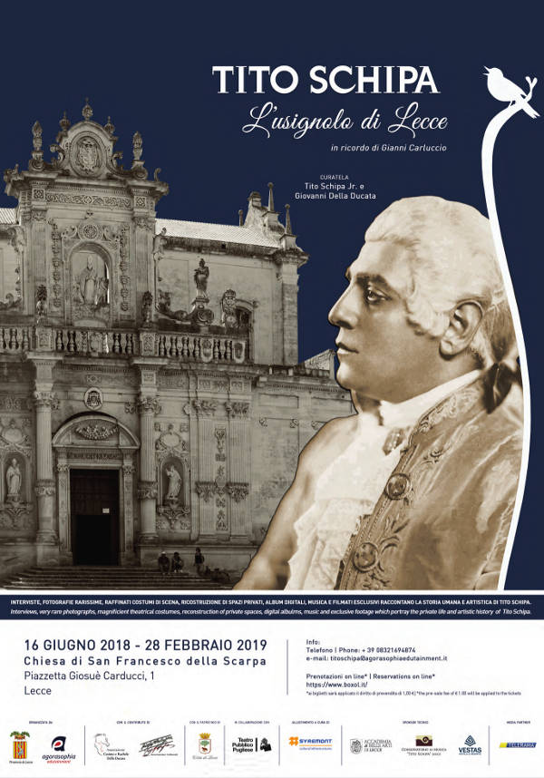 Visita guidata a Lecce e alla Mostra di Tito Schipa per gruppi e scuole