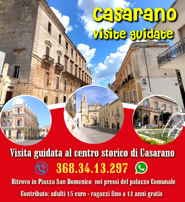 visite guidate per l'estate a Casarano