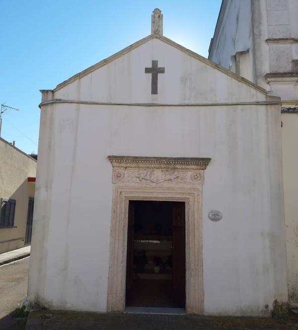 Visita guidata a Soleto: la facciata della Cappella della Madonna di Leuca