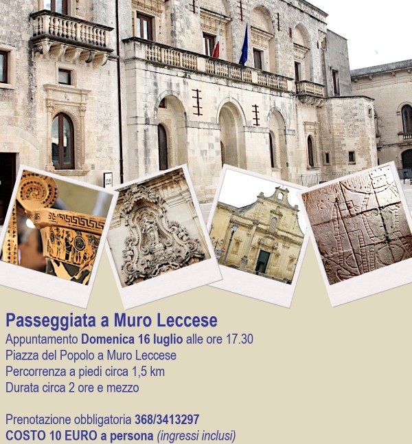 visite guidate per l'estate a Muro Leccese