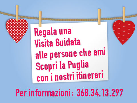 Regala una visita guidata alla scoperta della Puglia