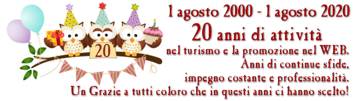 20 anni di attivit&agrave;