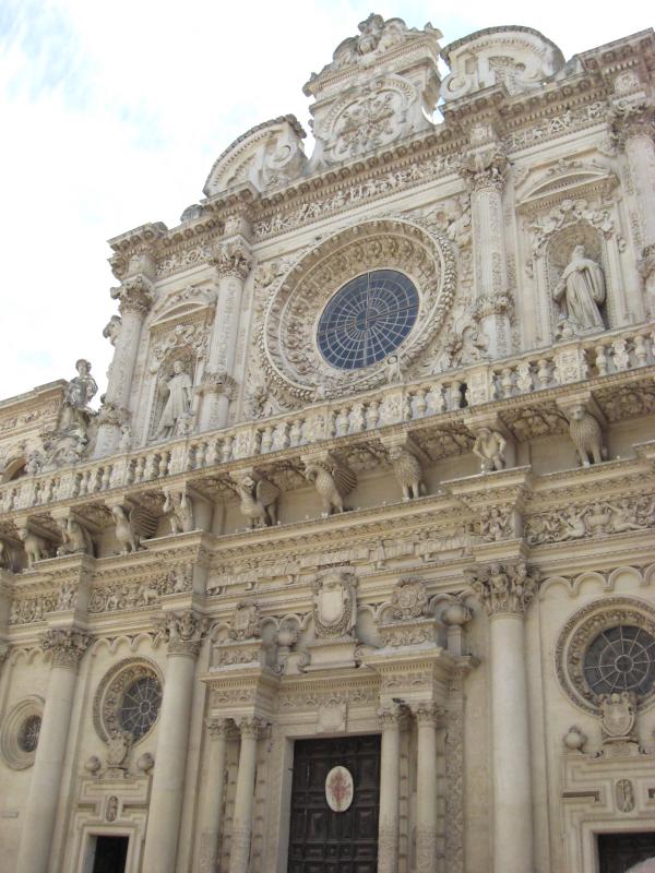 Visita guidata a Lecce: la basilica di santa croce